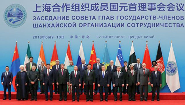 Шанхайская организация сотрудничества является по сути надстройкой, объединяющей китайскую, индийскую и российскую сферы интересов. 