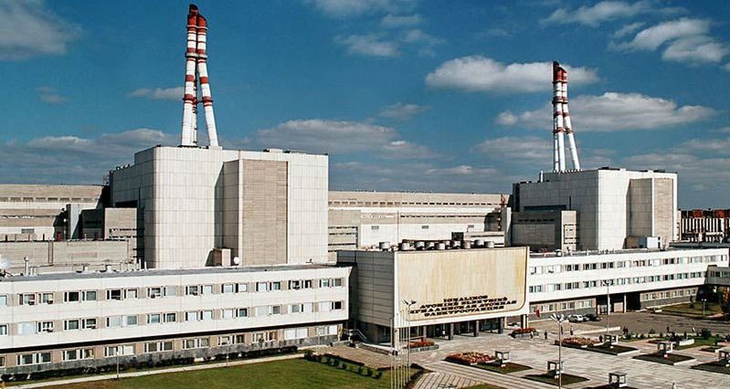 Построенная в советские времена Игналинская АЭС.
