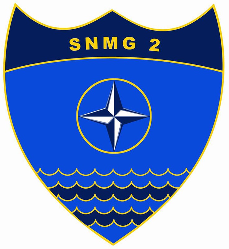Эмблема 2-й постоянной военно-морской группы НАТО (SNMG2).