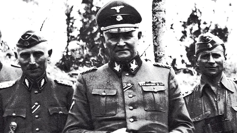 Отец-основатель латышского добровольческого  легиона группенфюрер СС Рудольф Бангерскис.