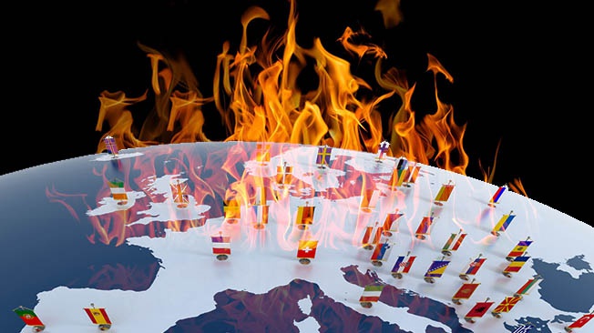 Европа может сгореть, как и Нотр-Дам-де-Пари