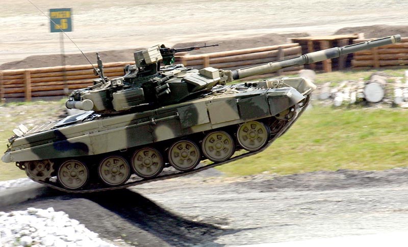 Т-90 назвали «летающим танком».