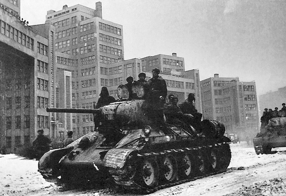 Освобождение Харькова в феврале 1943 года.