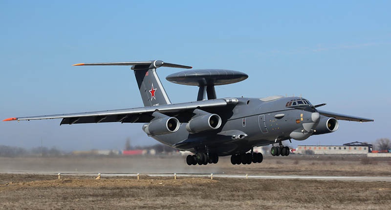 А-100 - самолёт дальнего радиолокационного обнаружения и управления на базе Ил-76МД-90А.