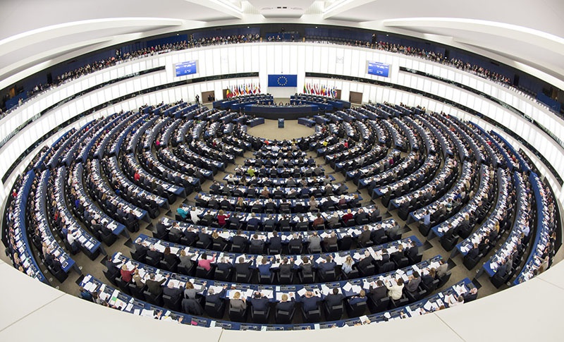 Заседание Европейского парламента.