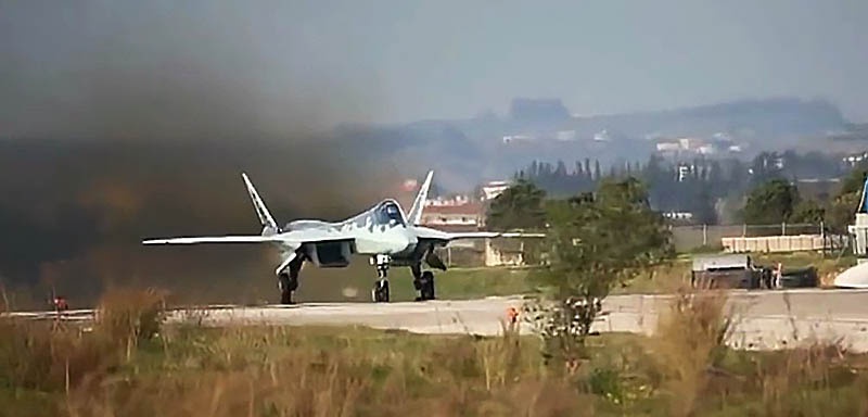 Су-57 получил своё боевое крещение в Сирии.