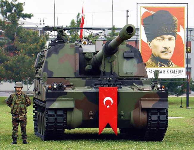 Турция приобрела лицензию на производство К9 под именем T-155 Firtina.