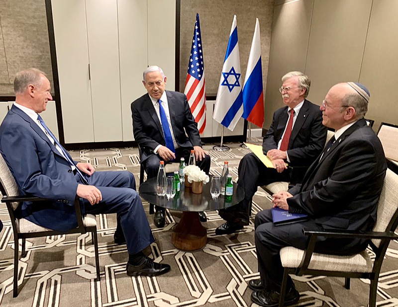 Встреча руководителей спецслужб России, США и Израиля.
