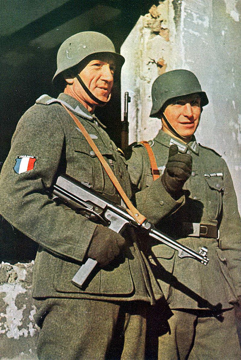 Легионеры штурмового батальона «Шарлемань» стали последними защитниками нацистской Германии.