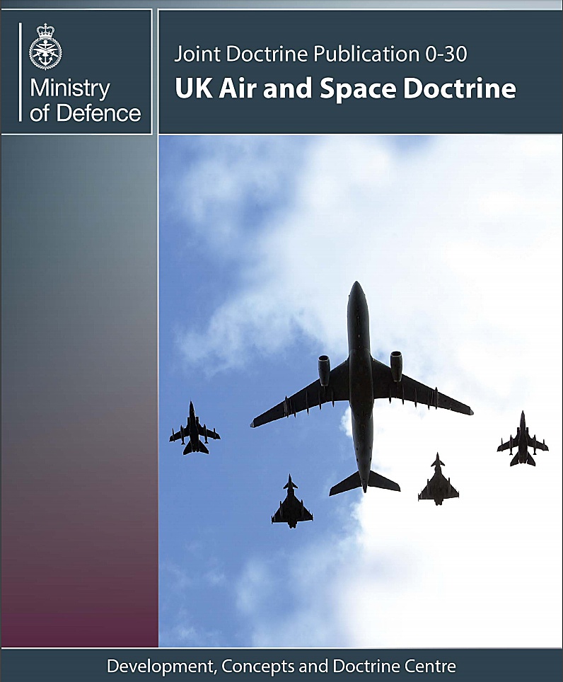 «Воздушно-космическая доктрина Великобритании» (UK Air and Space Doctrine, 2013).