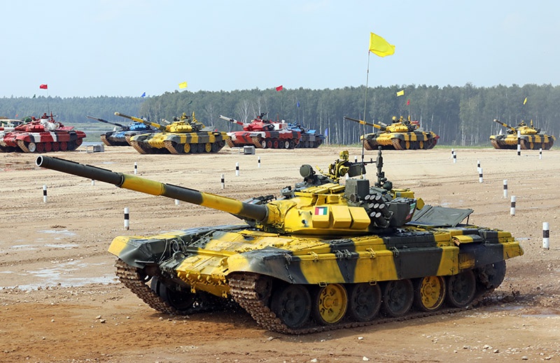 Большинство участников международного конкурса танкистов выступят на российских модернизированных танках Т-72Б3.