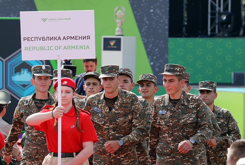Команда Армении на «АрМИ-2018».