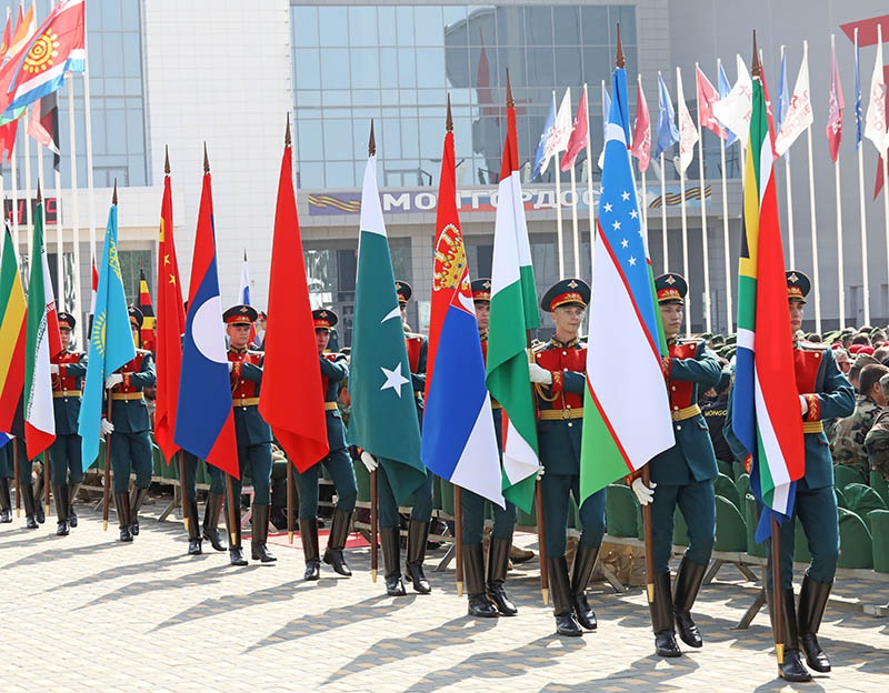 В Армейских международных играх участвуют солдаты из многих государств.