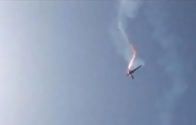 Иранцы сбили пролетающий над проливом американский беспилотник Global Hawk.
