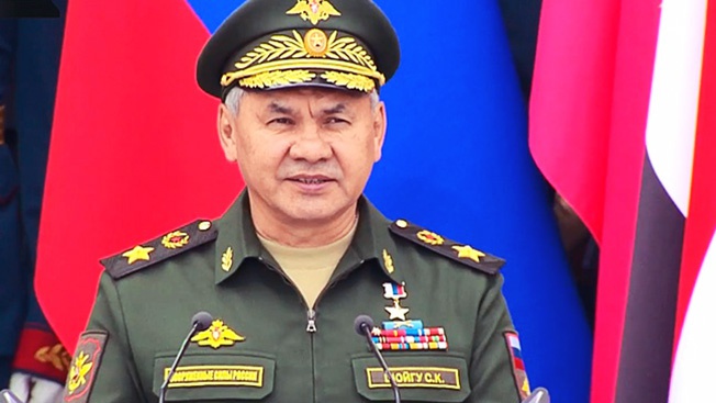Министр обороны России генерал армии Сергей Шойгу.