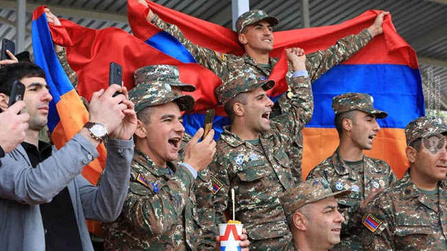 На международном конкурсе «Воин мира-2019» лидирует Армения