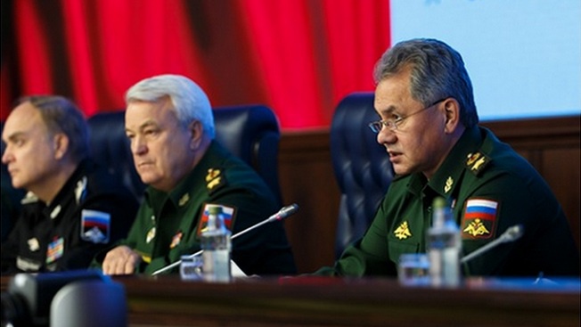 Министр обороны Шойгу подводит итоги СКШУ «Центр 2015».