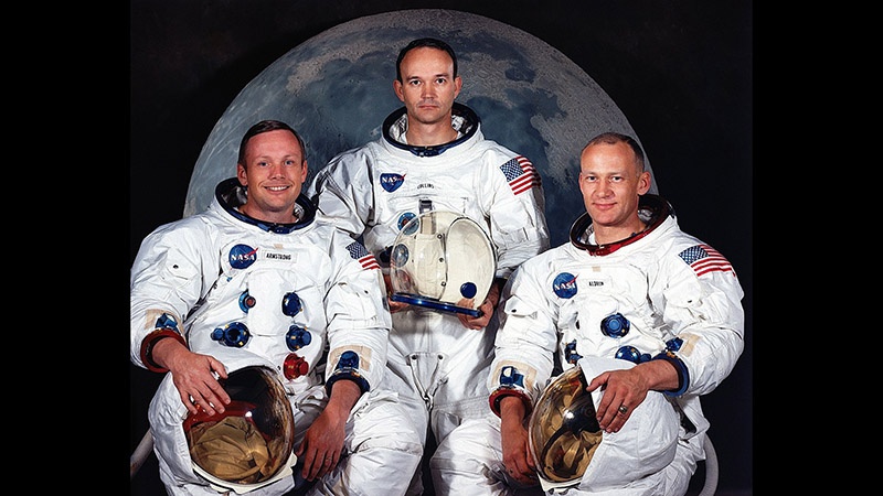 Американская космическая экспедиция «Аполлон-11» достигла Луны 20 июля 1969 г.