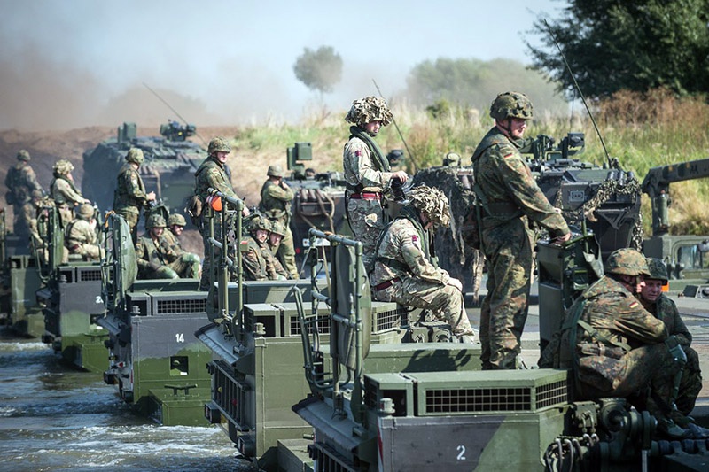 Объединённая оперативная группа повышенной готовности состоит из многонациональной бригады (пять батальонов, около 5.000 солдат).