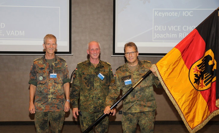 Церемония открытия в немецком Ульме командного центра НАТО по тыловому обеспечению и логистике (Joint Support and Enabling Command, JSEC).