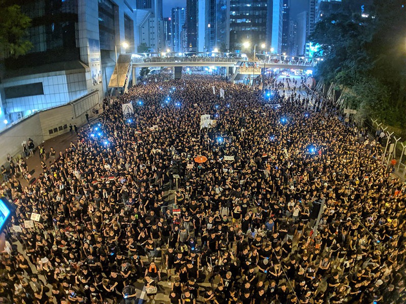 Протесты 2019 года в Гонконге против законопроекта об экстрадиции.