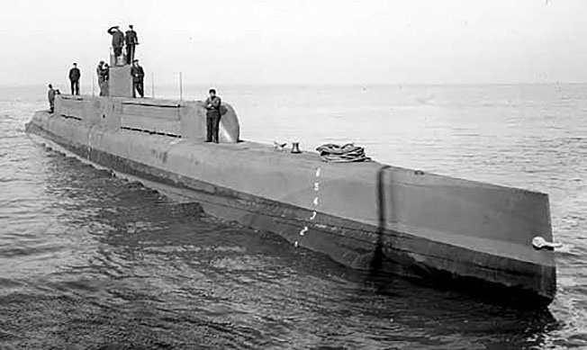 Британская подводная лодка, на которой готовили японских моряков.