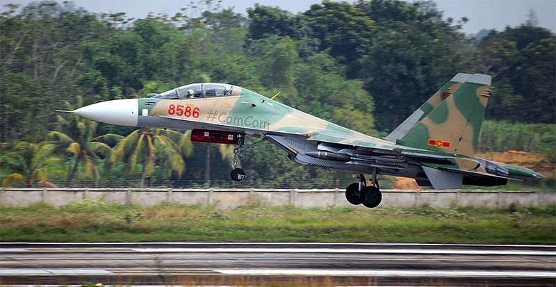 Су-30МК2 вьетнамских ВВС.