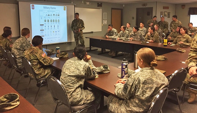 Занятия по программе «Командная информация» предписано проводить лично командиру подразделения.