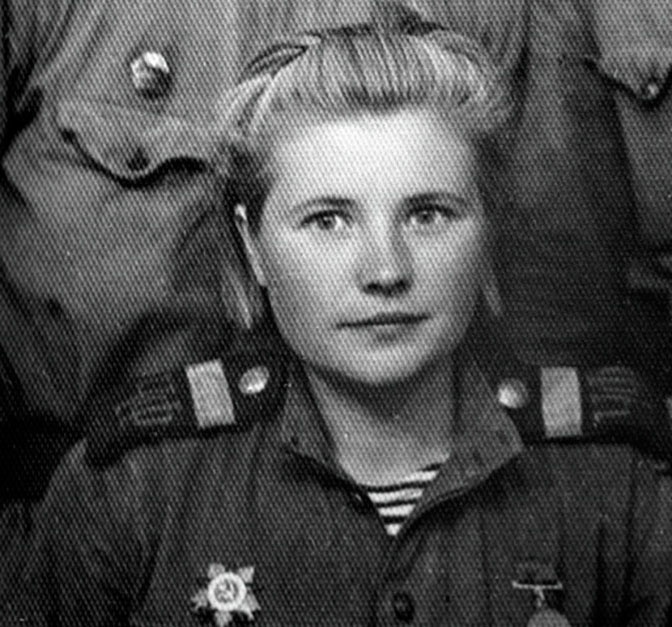 Екатерина Илларионовна Дёмина (девичья фамилия - Михайлова) - единственная женщина, служившая в разведке морской пехоты.