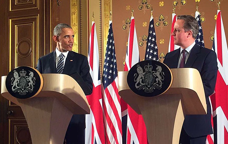 Дэвид Кэмерон пригласил президента США Барака Обаму агитировать за единство Лондона с Брюсселем.