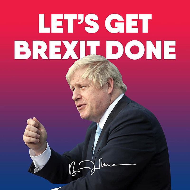 77-й британский премьер Борис Джонсон начал свою кампанию за Brexit.