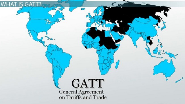 Страны, входящие в GATT.