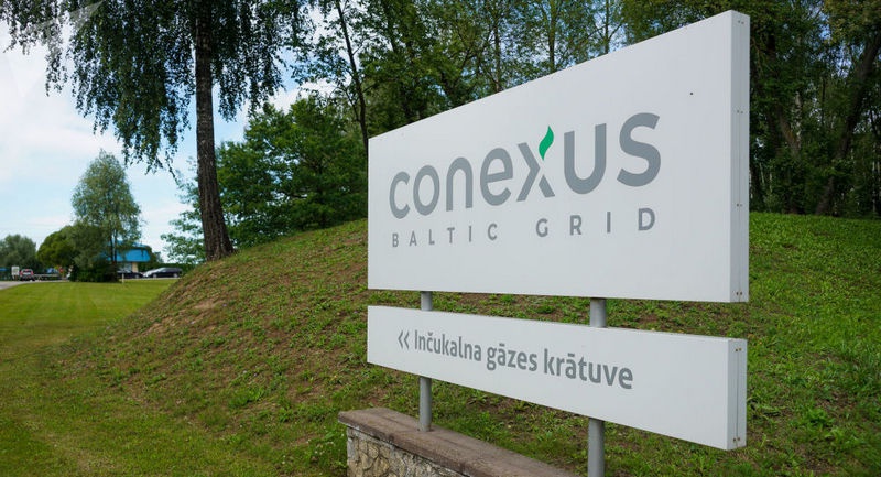 «Газпром» выставил на продажу свою долю акций латвийской компании Conexus Baltic Grid.