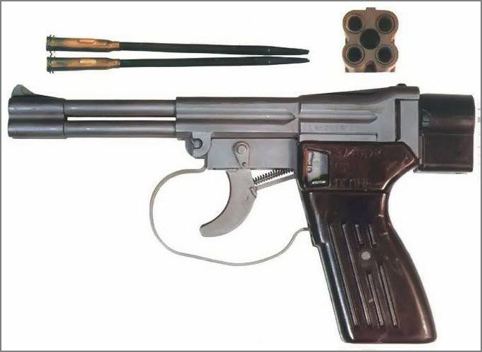 Четырёхствольный пистолет СПП-1.