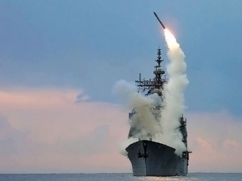 Крылатые ракеты Tomahawk (Block IV) стоят на вооружении флотов США и Великобритании.