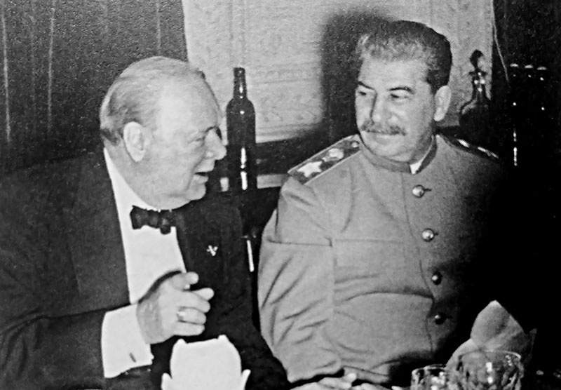 Черчилль в ходе Тегеранской встречи Большой Тройки предупреждал Сталина о наличии в Генштабе Красной Армии агента Абвера…