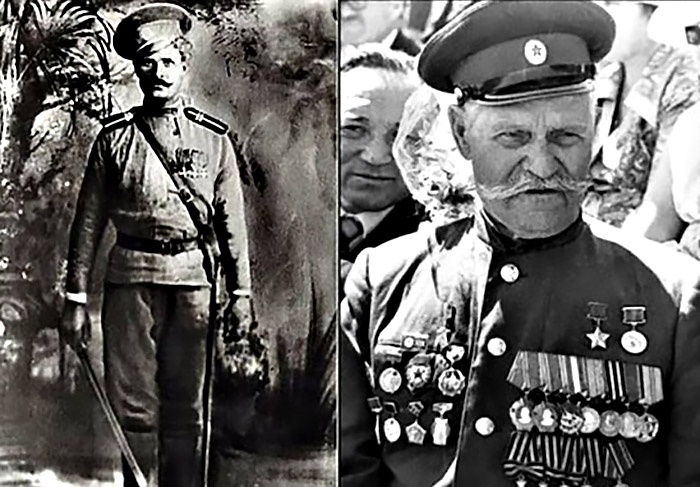Георгиевский кавалер и Герой Советского Союза Константин Недорубов.