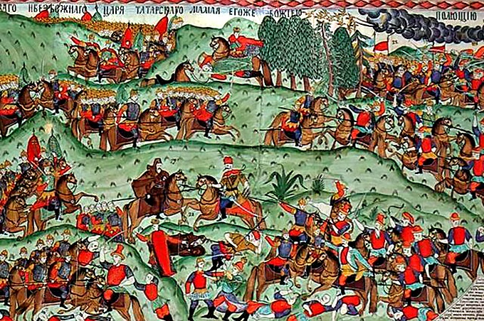 Первые упоминания об участии казаков с берегов Дона в сражениях против неприятеля относятся к Куликовской битве.
