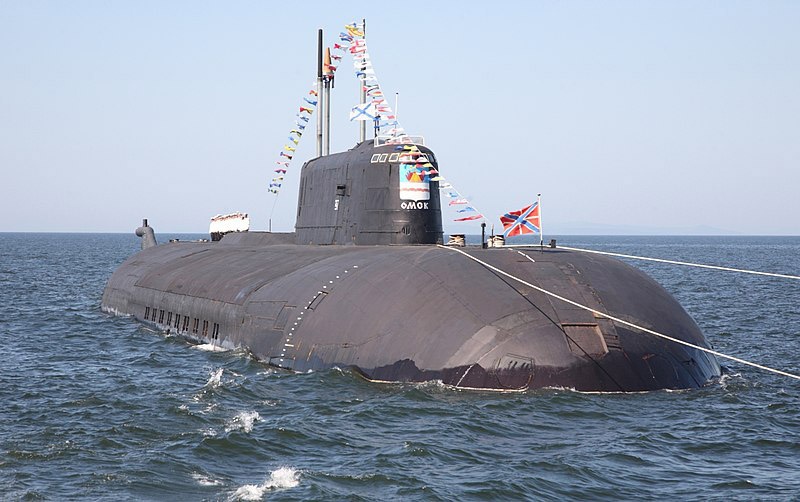 Атомный подводный ракетный крейсер «Омск».