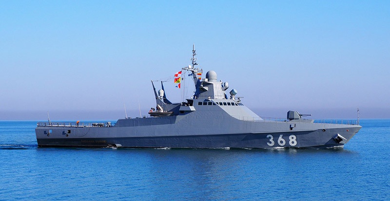 Головной патрульный корабль проекта 22160 «Василий Быков».
