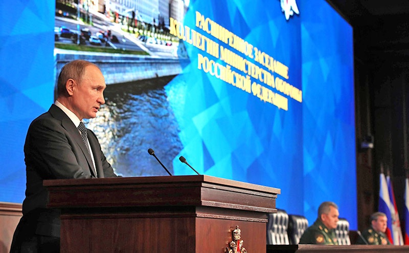 Президент Владимир Путин на расширенной коллегии Министерства обороны РФ поставил задачу разработать план обороны страны на 2021-2025 годы.
