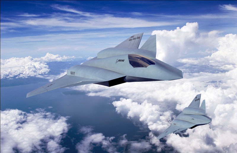 Перспективный палубный самолёт F/A-XX должен заменить устаревающий F/A-18 Super Hornet.