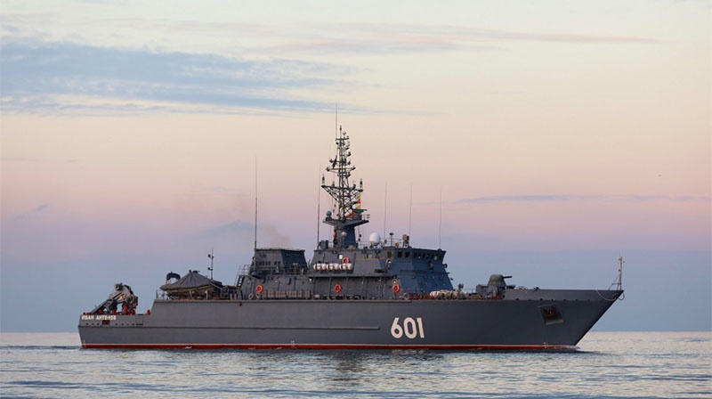 Новейший корабль противоминной обороны «Иван Антонов».