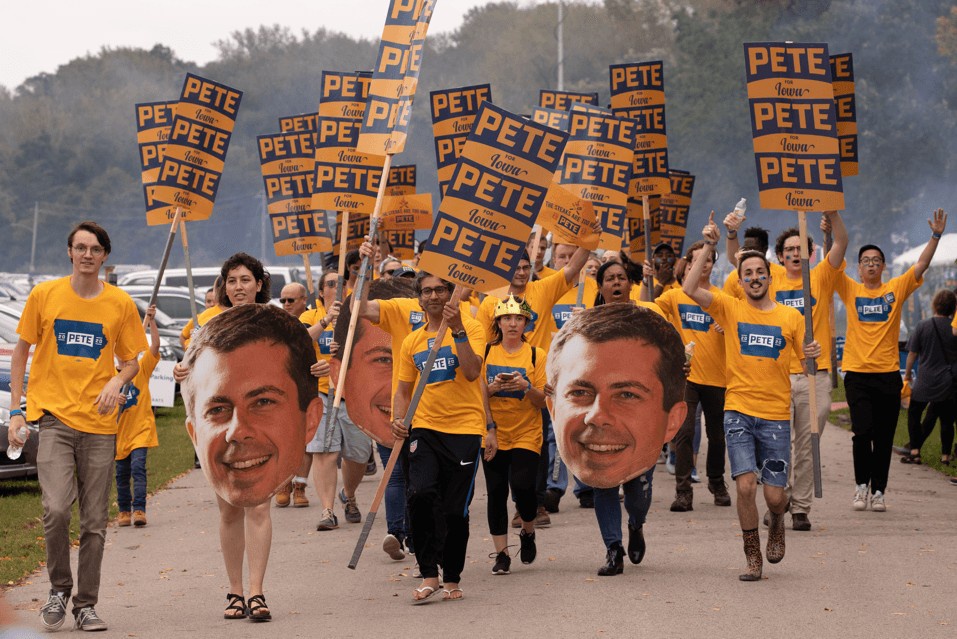 Марш в поддержку Пита Буттиджича.