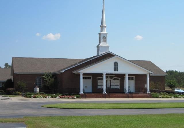 Баптистская церковь в одном из штатов «одноэтажной Америки».