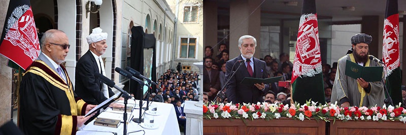 В Кабуле состоялось сразу две инаугурации двух президентов - Ашрафа Гани и Абдуллы Абдуллы.