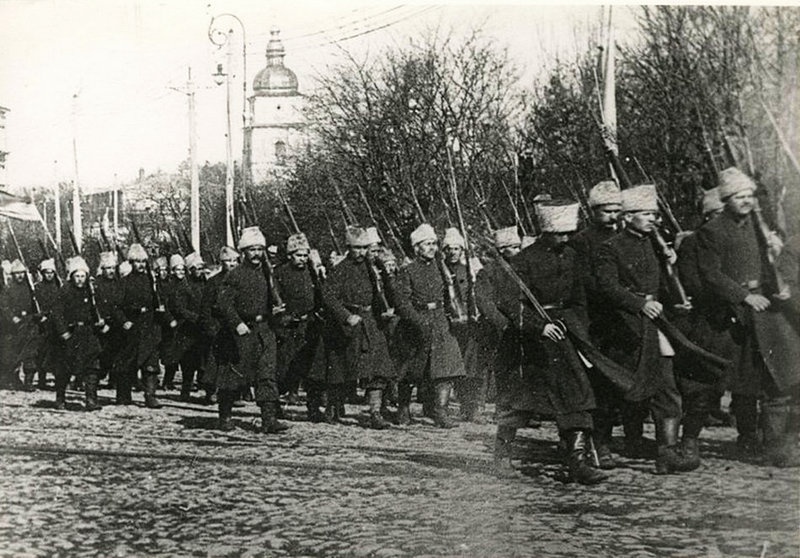 14 декабря 1918 года в Киев ворвались петлюровцы.