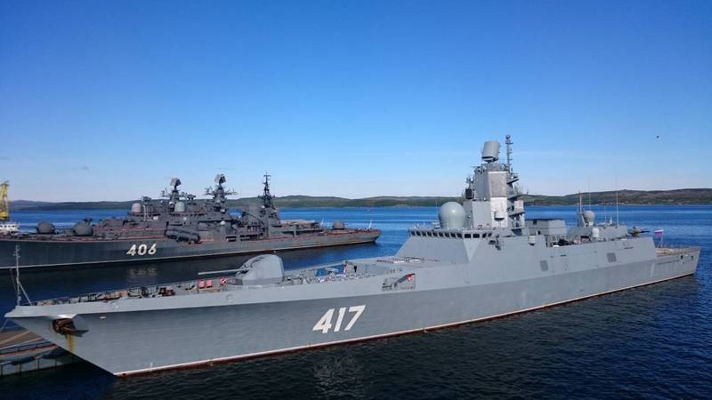 Фрегат проекта 22350 «Адмирал флота Советского Союза Горшков».