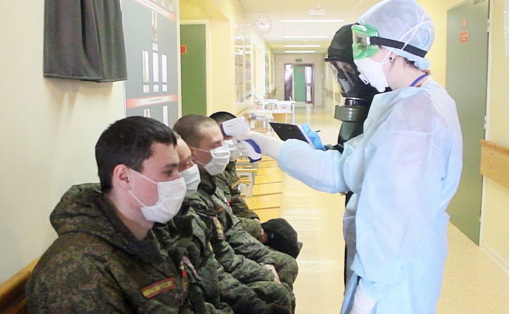 «В настоящее время в Вооружённых силах проведено 3241 тестирование военнослужащих на предмет коронавируса. Все результаты отрицательные, заболевших нет».