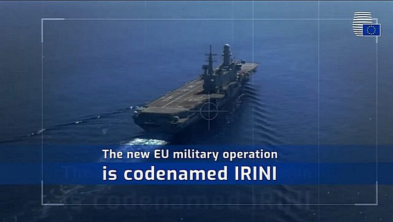 Евросоюз запустил новую миссию в Средиземном море под названием IRINI.
